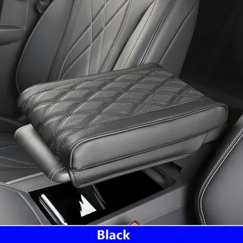 Подушка Подлокотника Центральной Консоли Автомобиля для Ford Mustang Mach-E 2021 2022 Из Натуральной Кожи С Защитой От царапин, Коврики для Подлокотников