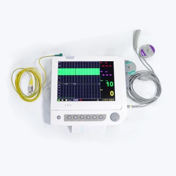 Профессиональный медицинский фетальный допплеровский монитор сердцебиения 9A.3.7 12,1-дюймовый датчик для мониторинга сердцебиения ребенка