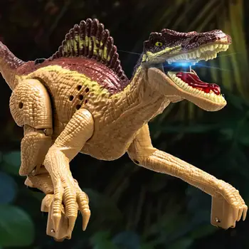 Радиоуправляемая игрушка-динозавр с сенсорным многофункциональным пультом дистанционного управления, игрушка-динозавр, реалистичный спинозавр, радиоуправляемая игрушка-динозавр для детей раннего возраста